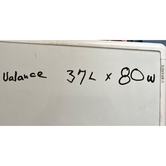 Martha Stewart Everyday Lace Swag Valance Cream Curtain 37"L x 80"W - Picture 6 of 10